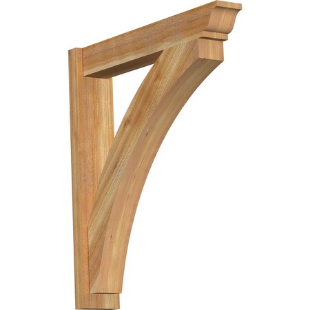 Ekena Millwork Thorton Traditional Rough Sawn Outlooker, Western Red Cedar, 6"W x 32"D x 36"H OUT06X32X36THR01RWR